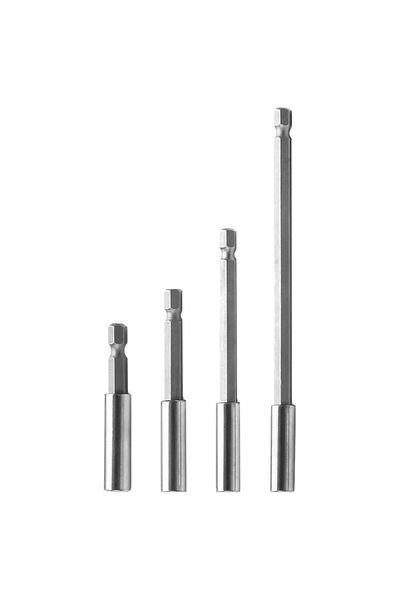 Choice 4Pcs Socket Adapter Screw Bit Extension Rod Quick-Change 1/4 Inch Shank Screwdriver Tip Holder Fo...