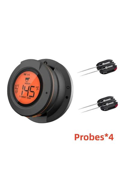 Choice Oven Thermometer 4 Bluetooth Thermometer Digital Sensor For High 500 Degrees Oven Grill Barbecue Mea
