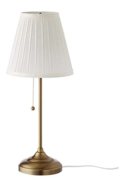 ARSTID Table Lamp White/Gold 55cm
