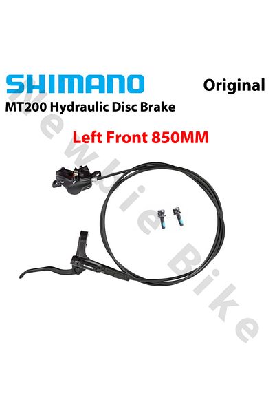 Choice Left Front 850mm SHIMANO MT200 Brake MTB Bicycle HYDRAULIC DISC BRAKES 2 PISTON Just One Side 800MM