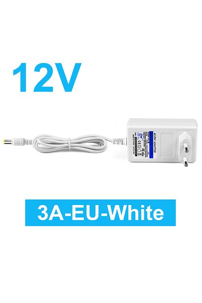 Lcamaw 12V 3A EU Plug DC 12V Tuya Smart Life WIFI Controller / Bluetooth Smart Accessory Power Adapter for