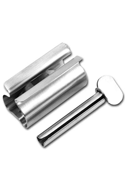 Choice مجموعة إكسسوارات الحمام من قطعة واحدة، أنبوب عصارة معجون أسنان دوار، موزع معجون أسنان، حامل فرشاة أسنان