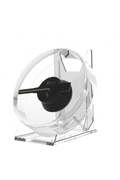 VIGAOT Min 3D Fan 3d Holographic Advertising Lights LED Desktop Model Fan Screen With Audio Playback With T