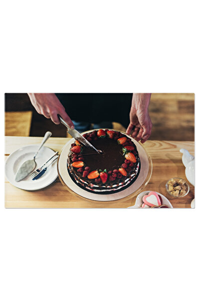 StoryGift Romania Tablou Canvas Bucatarie Dulce Imagine Cropped Cu O Femeie T...