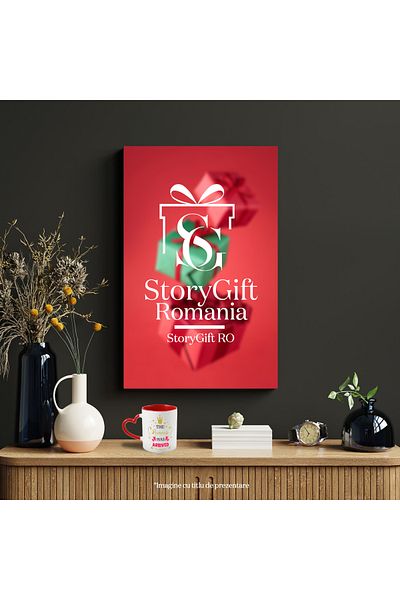 StoryGift Romania Mug for a loved and spoiled girl with the message "The princess has arrived" - p, Cu,STG