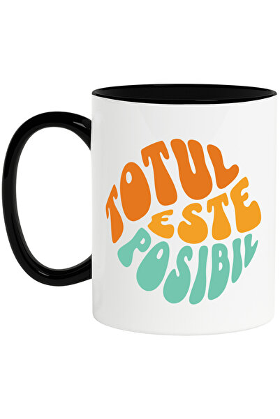 StoryGift Romania Cana Cu Mesaj Inspirational Motivatie Stil Sfera Totul Este...