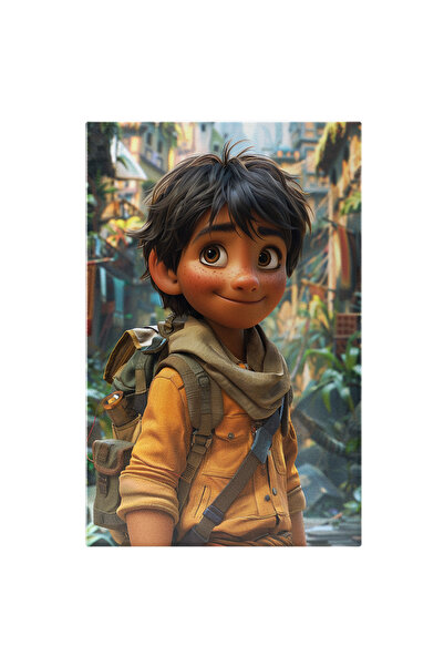 StoryGift Romania Tablou Canvas: Băiețelul Cercetaș A Pornit La Drum Cu Ghioz...