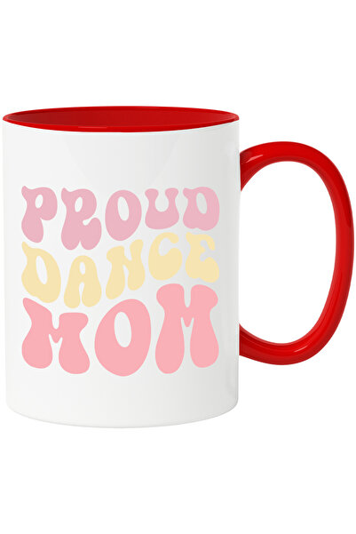 StoryGift Romania Cana cu textul in engleza "Proud dance mom" - mama dansatoa...