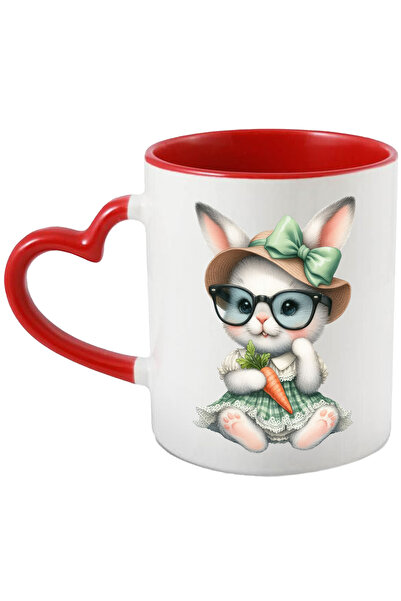 StoryGift Romania Cana Cu Un Cal Cu Ochelari In Forma De Inimi Cu Mesajul "xo...