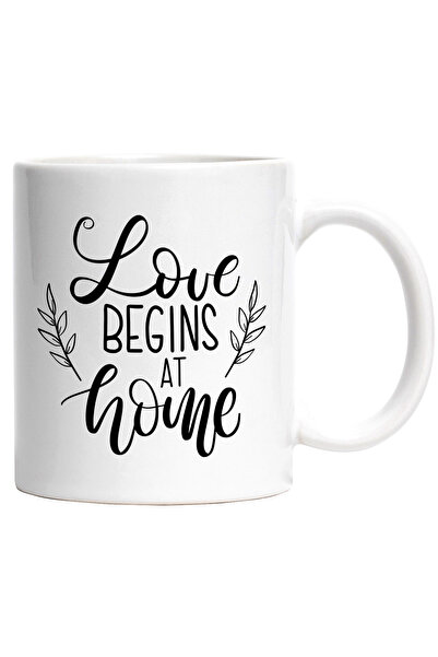 StoryGift Romania Cana Cu Mesajul In Engleza "love Begins At Home" - Iubirea ...