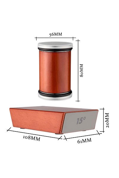 Köken Knife Sharpening Kit With Rolling System, Diamond Sharpening Stone, 2 Angles 15°/20°, Wood