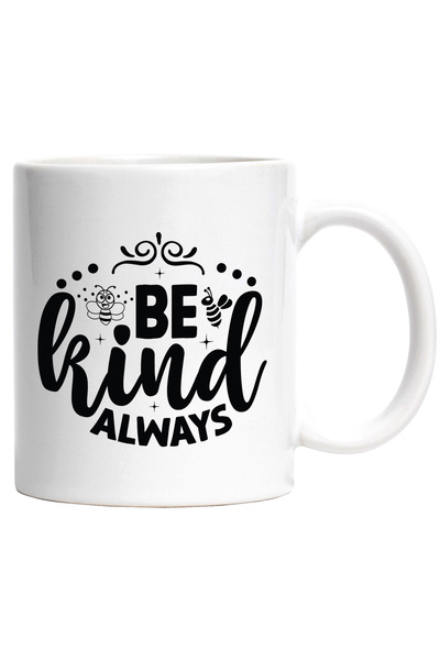 StoryGift Romania Mug With Bees And A Message That Urges You To Always Be Goo...