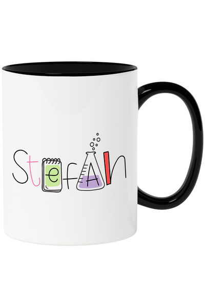 StoryGift Romania Cana Cu Numele Stefan, Si Mesaj Amuzant, Curios, Sociabil, ...