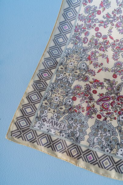 JAWEL Kadın Etnik Desen Soft Alinda Şal