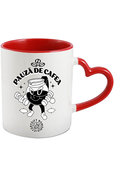 StoryGift Romania Cana Pauza De Cafea Cana Cafea Ridicand Greutati , 330ml, C...
