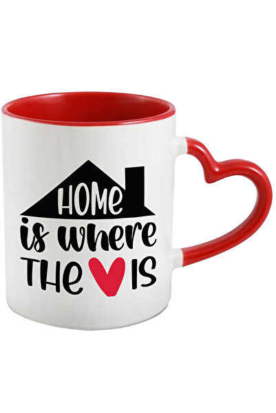 StoryGift Romania Cana Cu Un Acoperis Si Mesajul "home Is Where The Love Is" ...