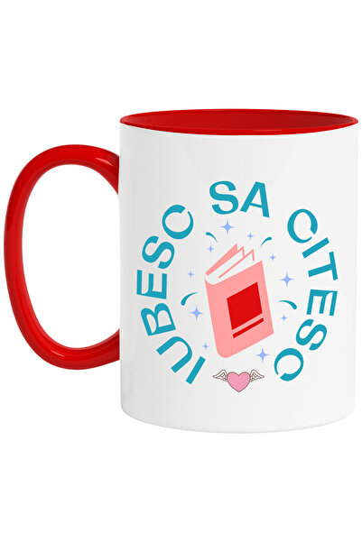 StoryGift Romania Cana Cu Carte Colorata Magica Zburatoate Text Iubesc Sa Cit...