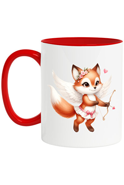 StoryGift Romania Cana Cu O Vulpita Care Trage Cu Arcul | Ilustratie | Cupido...