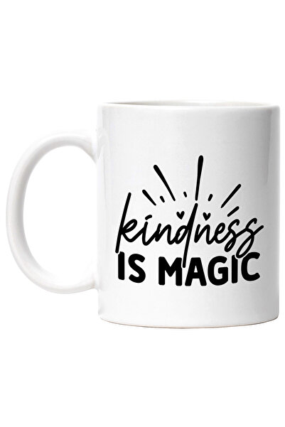 StoryGift Romania Cana Cu Inimioare Si Textul In Engleza "kindness Is Magic" ...
