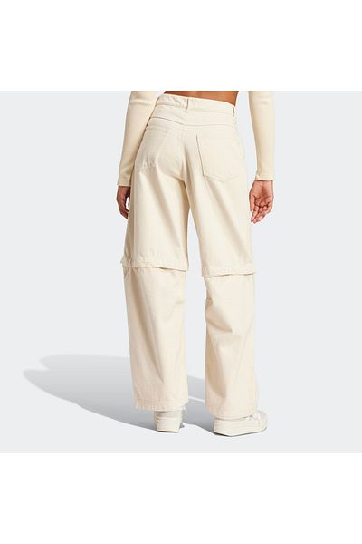 adidas Adibreak 2in1 Women's Cream Jean Trousers (Jd5618)
