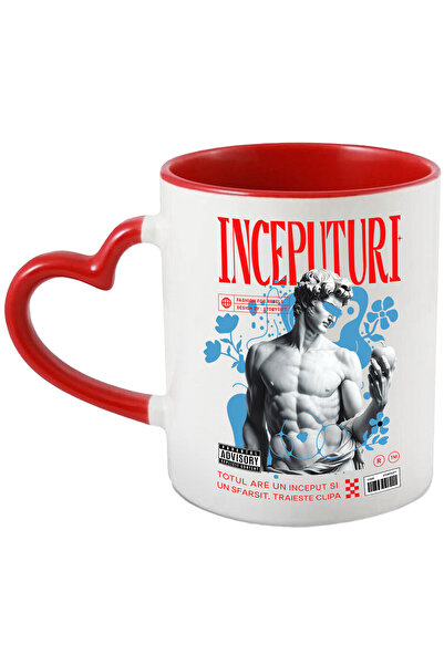 StoryGift Romania Cana Cu Statuie Bust Masculin Cu Mar Text Totul Are Un Ince...