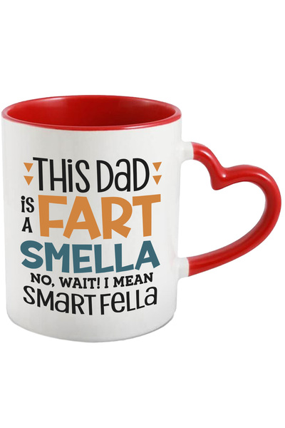 StoryGift Romania Cana Cu Text in Engleza, This Dad is Fart Smella, No Wait! ...