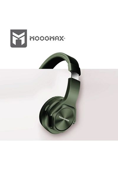 MOOGMAX Moog Max 2-in-1 Wireless Headphone with Speaker, Green