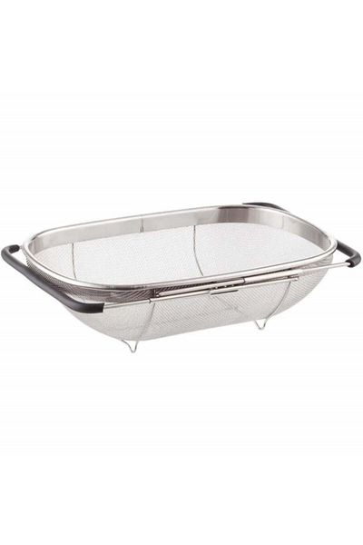 PUFO sita extensibilă pentru chiuvetă din oțel inoxidabil, 29 x 18 cm