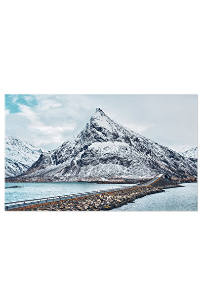 StoryGift Romania Tablou Canvas: Podurile Fredvang Din Lofoten - Peisaj, Norv...