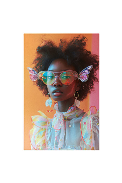 StoryGift Romania Tablou Canvas Aripile De Fluturi Ai Ochelarilor De Soare Po...
