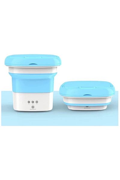 MACON Mini Portable Folding Washing Machine – Compact Washer for Home & Travel Use