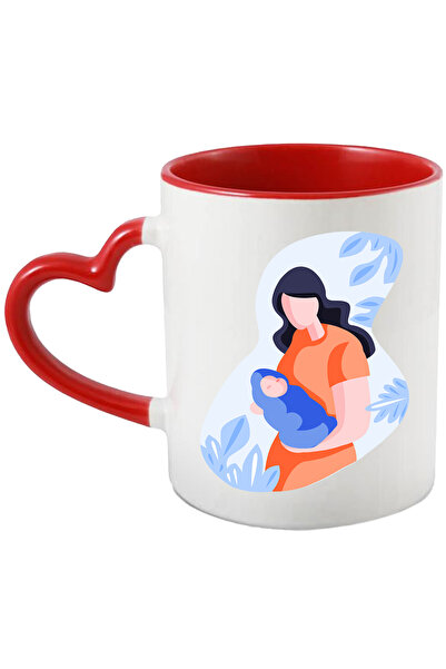 StoryGift Romania Cana Cu Bebelus, Mama, Parinte, Multicolor 330 Ml, Ceramica...