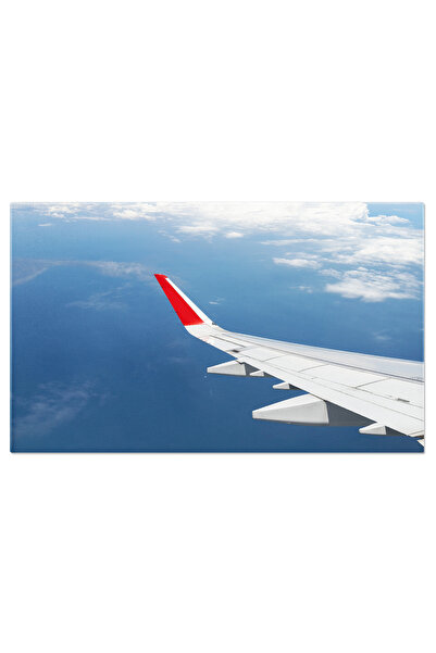 StoryGift Romania Tablou Canvas View De La Fereastra Avionului La Cer In Timp...