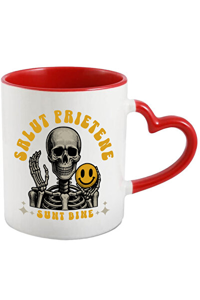 StoryGift Romania Cana Corp Schelete Salut Prietene. Sunt Bine, 330ml, Cerami...