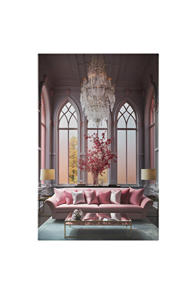 StoryGift Romania Tablou Canvas: Fotografie Cu O Incapere In Stil Modern - Canapea Arhitectural Design Pictura D