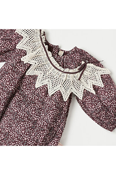 giggles Floral Print Top and Pants Set