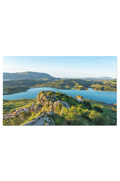 StoryGift Romania Tablou Canvas Vedere Aeriana Biserica Santa Maria Dell'isol...