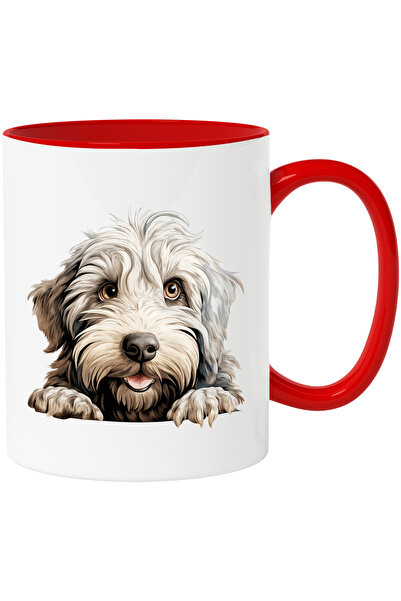 StoryGift Romania Cana cu un catel blanos fericit | ilustratie | asteapta sa ...