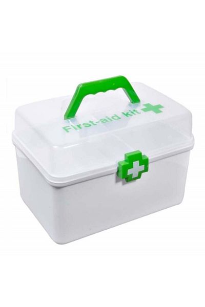 PUFO Medicine storage and storage organizer box, 28 x 16 cm