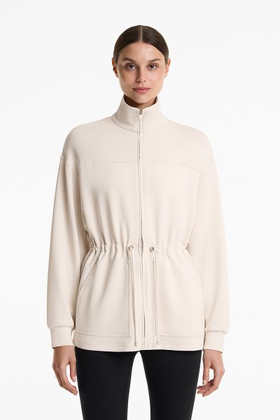 Oysho Long soft touch modal jacket with pockets