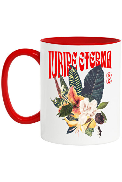 StoryGift Romania Cana Cu Buchet Flori Colorate Text Iubire Eterna Natura , C...