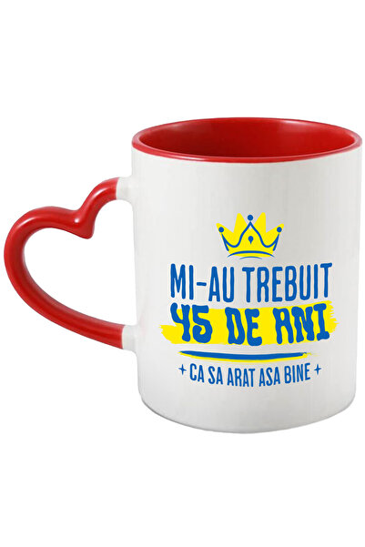 StoryGift Romania Cana Cu Design Colorat Coroana Regala Text In Limba Roamana...