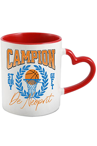 StoryGift Romania Cana Cu Minge De Baschet Cos Text In Limba Romana Campion D...