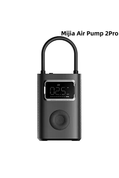 Xiaomi مضخة هواء Mijia 2Pro المحمولة من Mijia ثنائية الأبعاد - 2000 مللي أمبير/ساعة قابلة لإعادة الشحن للدراجات الهوائية والسيارات والدراجات النارية