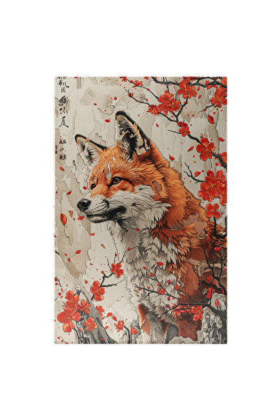 StoryGift Romania Tablou Canvas Vulpe Roscata Si Fireata Pictura Frumoasa Cu ...