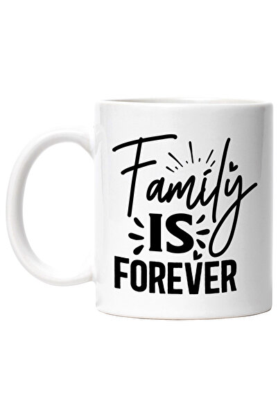 StoryGift Romania Cana Cu Inimioare Si Textul "family Is Forever" - Familia E...