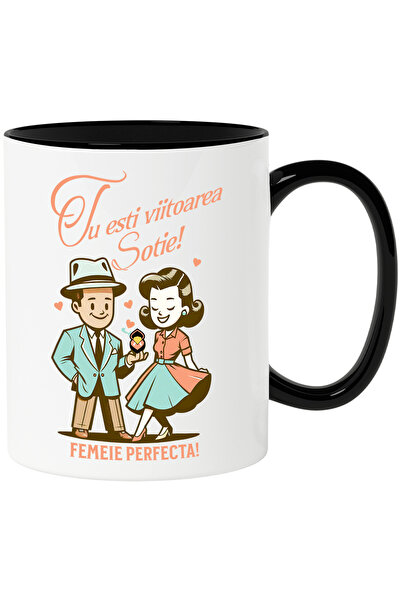 StoryGift Romania Cana Cuplu Fericit Text Tu Esti Viitoare Sotie Casnicie Val...