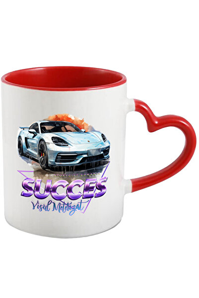 StoryGift Romania Cana Cu Mesaj Succes Visul Motorizat, Masina Sport, Ploaie,...