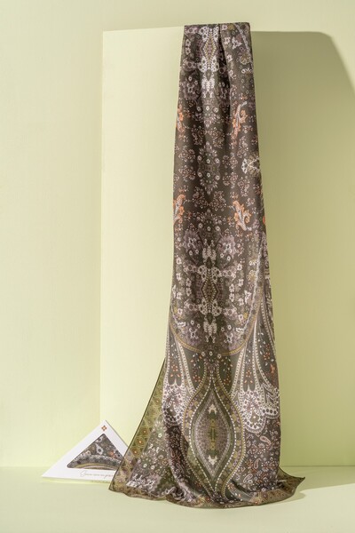 JAWEL Kadın Etnik Desen Soft Alinda Şal