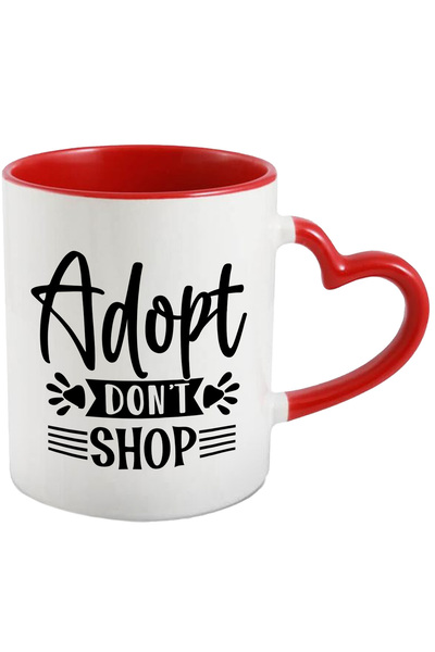 StoryGift Romania Cana Cu Mesajul "adopt, Don't Shop" - Adopta, Nu Cumpara An...